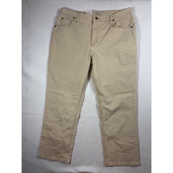 Rider Mens Levis Beige Denim Jeans Size 18 p - Picture 1 of 13